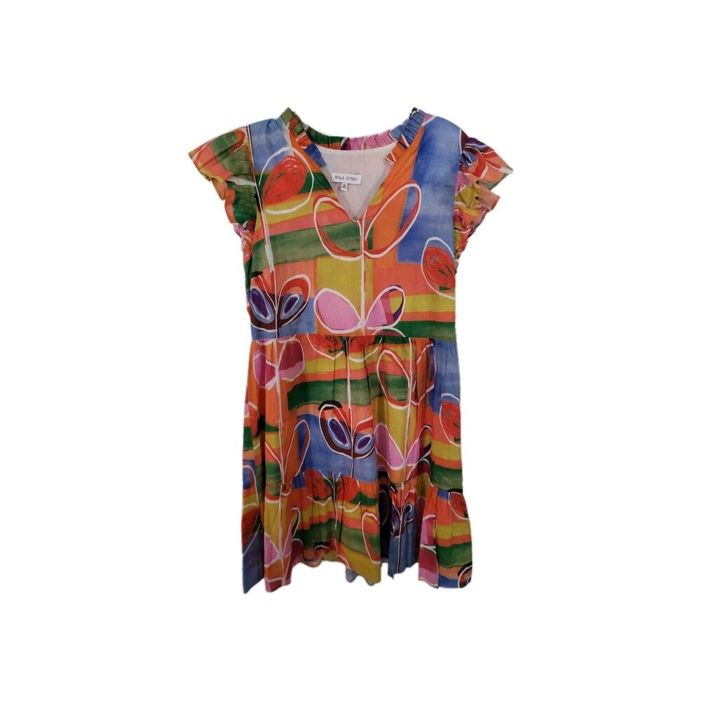 Willa Story Dress Abstract Multicolor Medium Brand  Coconut Girl
